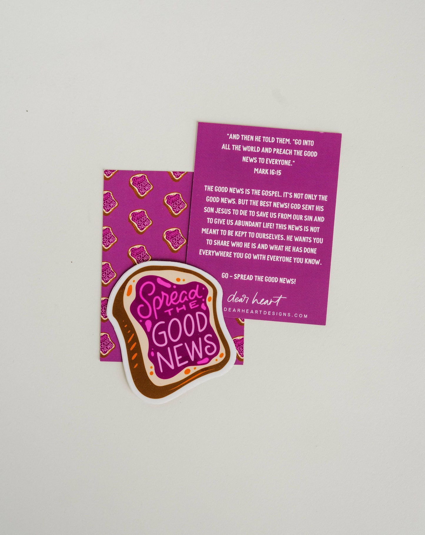 Spread the Good News Sticker I Kids Christian Sticker