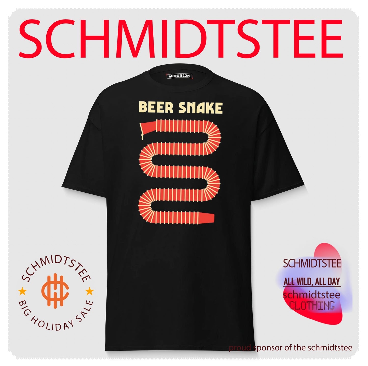 Beer Snake Drinking Game party shirt