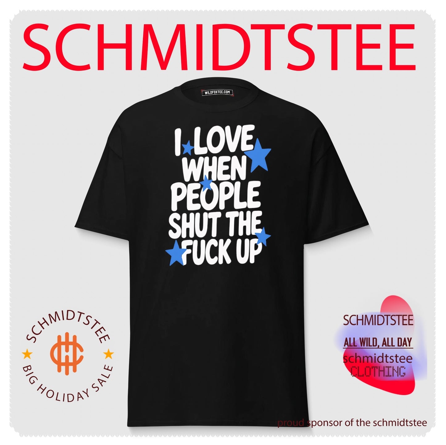 I Love When People Shut the Fuck Up sarcastic shirt (1)
