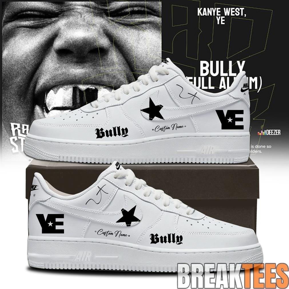 Kanye West Rap Star ‘Bully’ 2026 Tour AF1 Shoes