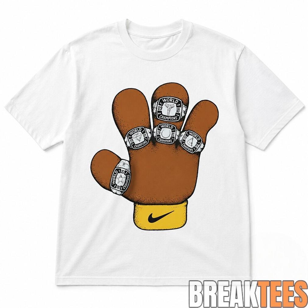 Kobe Bryant 5 Championship Rings Basketball Shirt