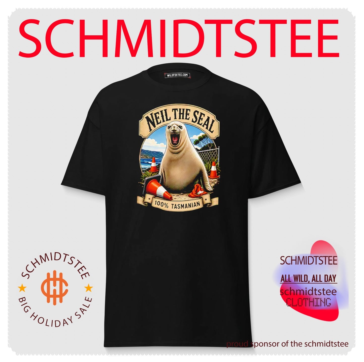 Neil The Seal 100% Tasmanian shirt