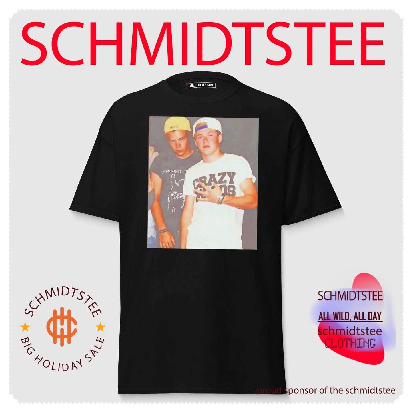 Niall Horan and Harry One Direction Frat Boy Era shirt