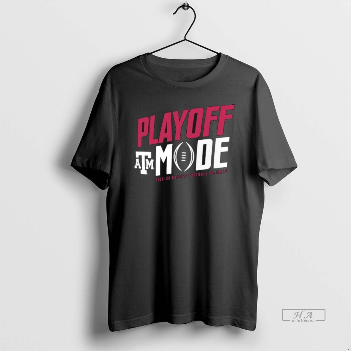 Official Playoff Mode Texas A And M Aggies 2025 2026 College Football Playoff Logo