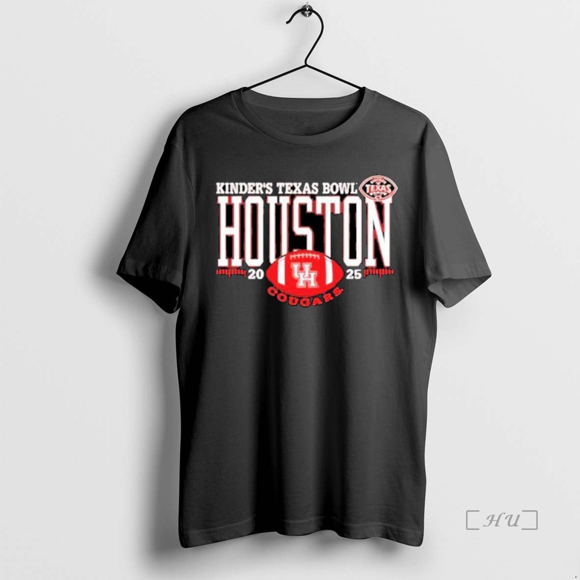 Officials Houston Cougars 2025 Kinders Texas Bowl Logo Ornaments