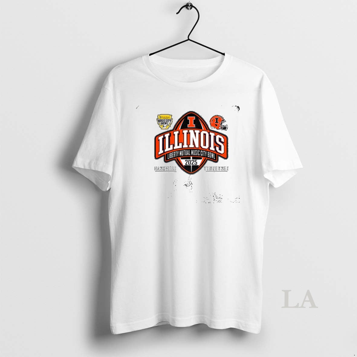 Original Illinois Fighting Illini Football 2025 Music City Bowl