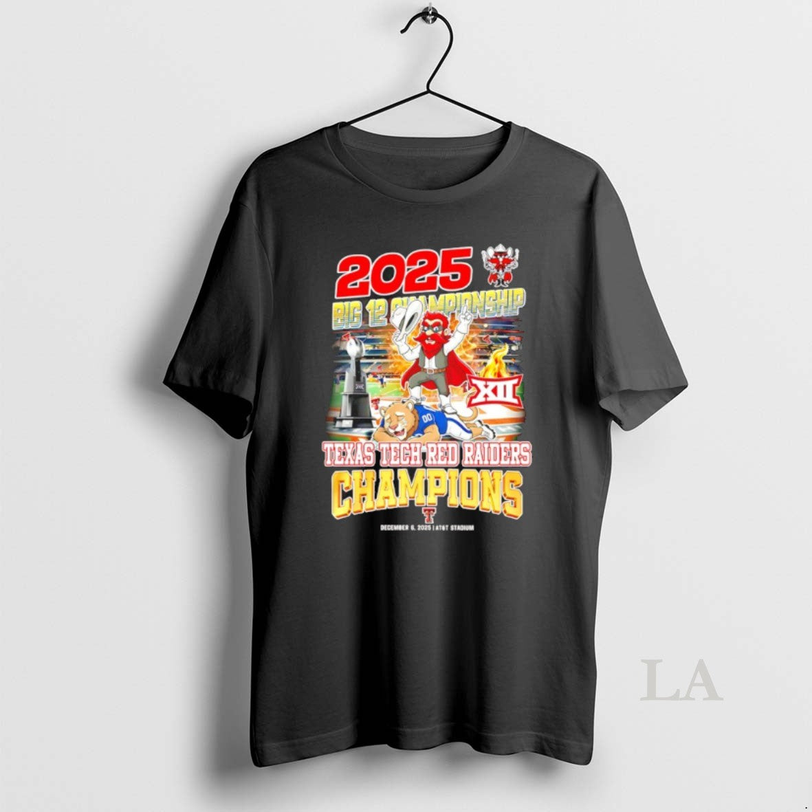Original Texas Tech Red Raiders 2025 Big Ten Champions Mascot