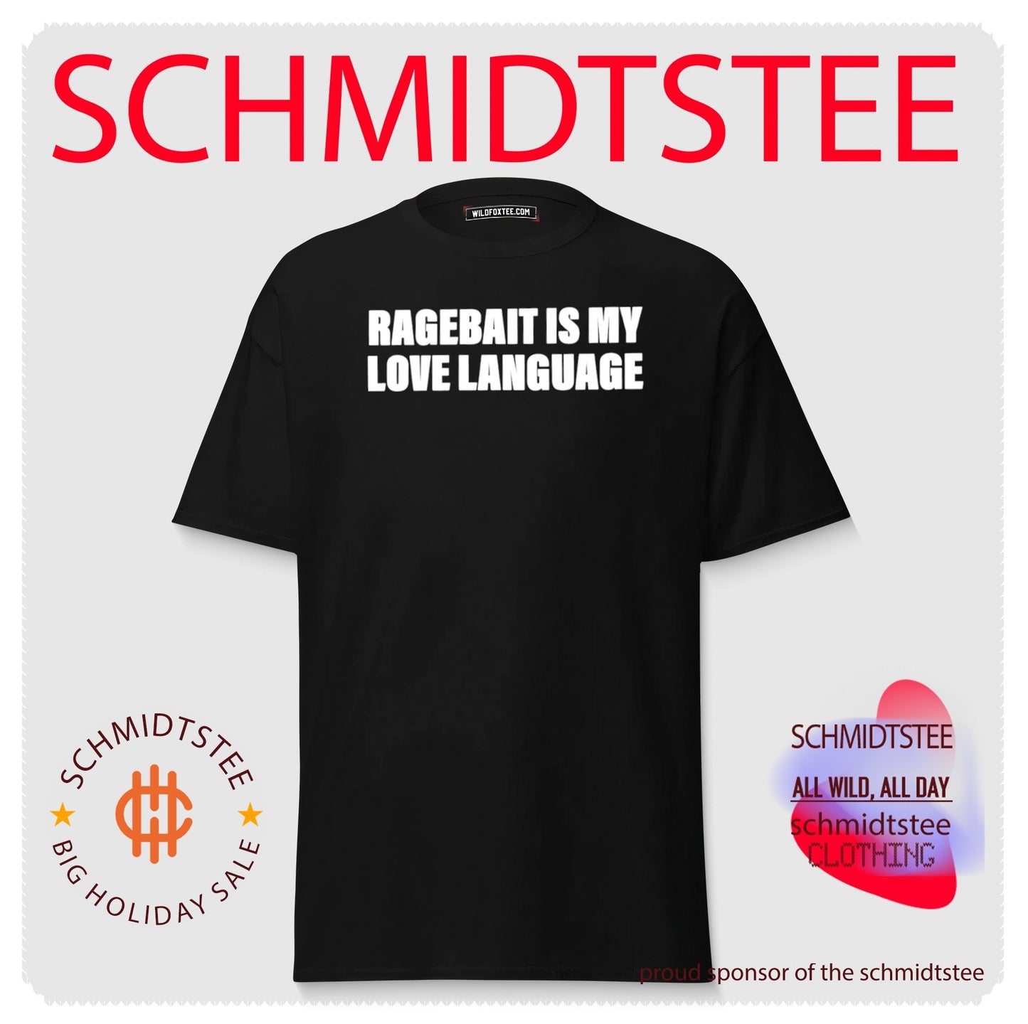 Ragebait Is My Love Language internet culture shirt