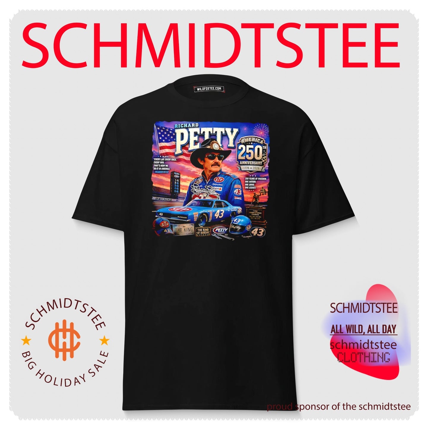 Richard Petty America 250th Anniversary 1776-2026 vintage shirt