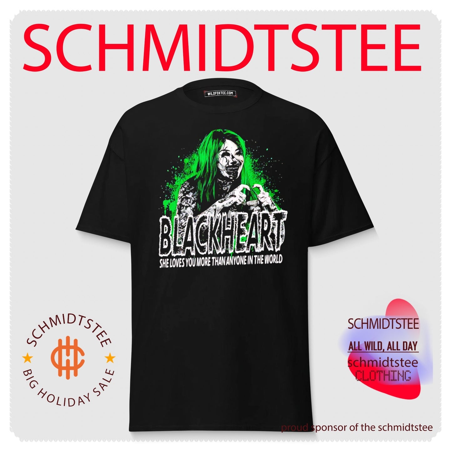 Shotzi Blackheart she loves you more than anyone is the world shirt