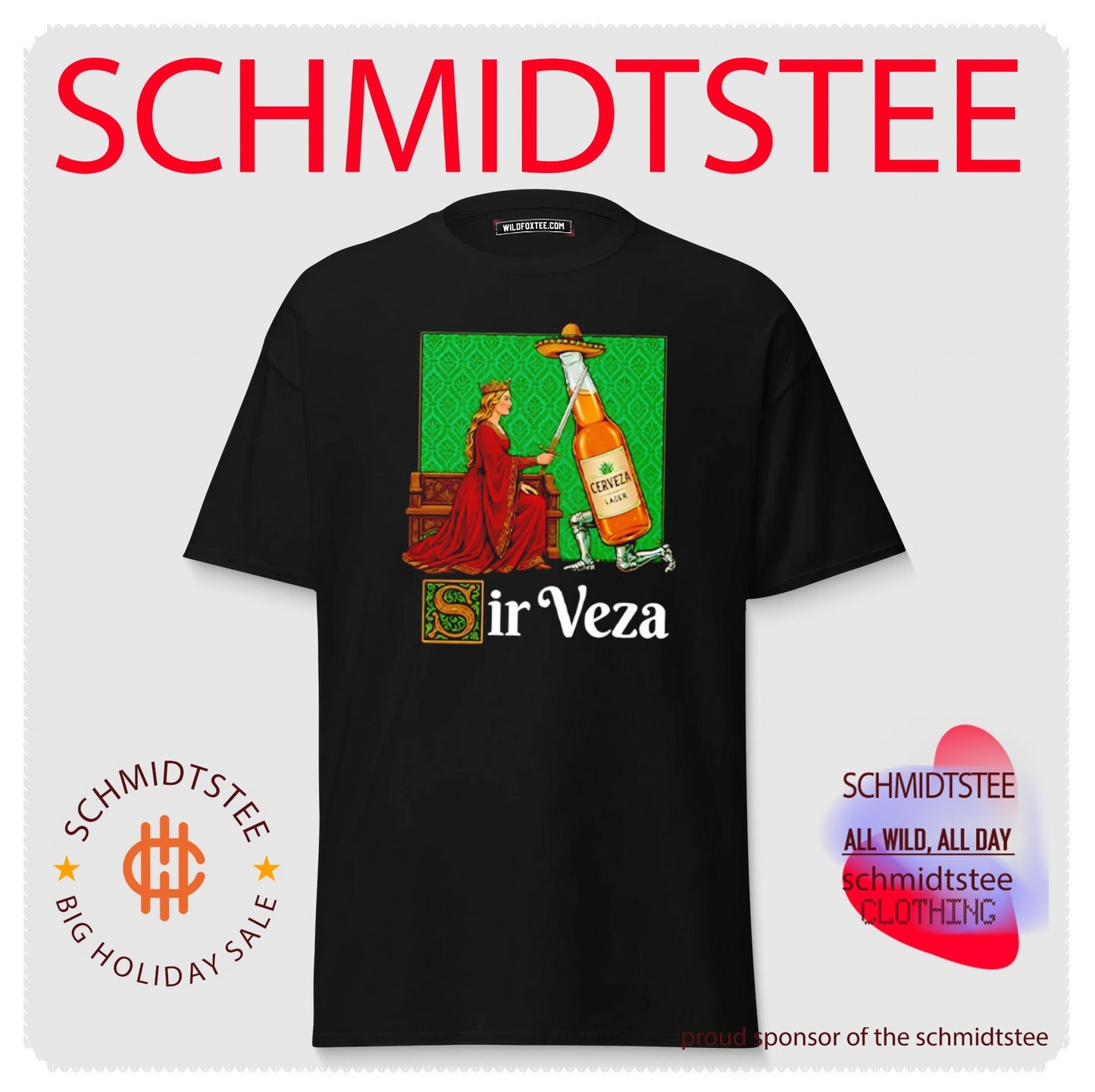 Sir Veza Cerueza Beer Mexican Sombrero Shirt
