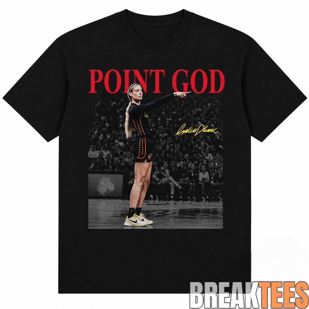 Sophie Cunningham Indiana Fever Point God Meme Special T-Shirt