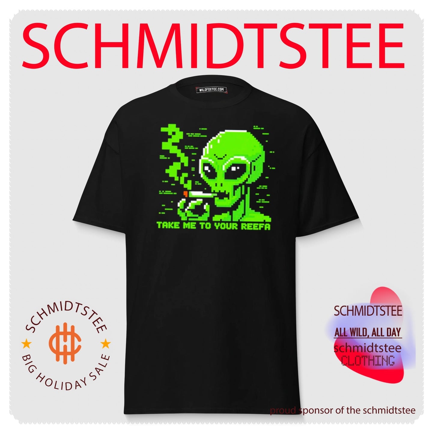 Take me to your reefa alien shirt