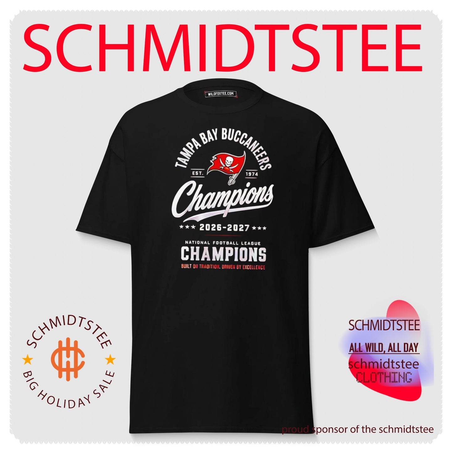 Tampa Bay Buccaneers champions 2026 2027 shirt