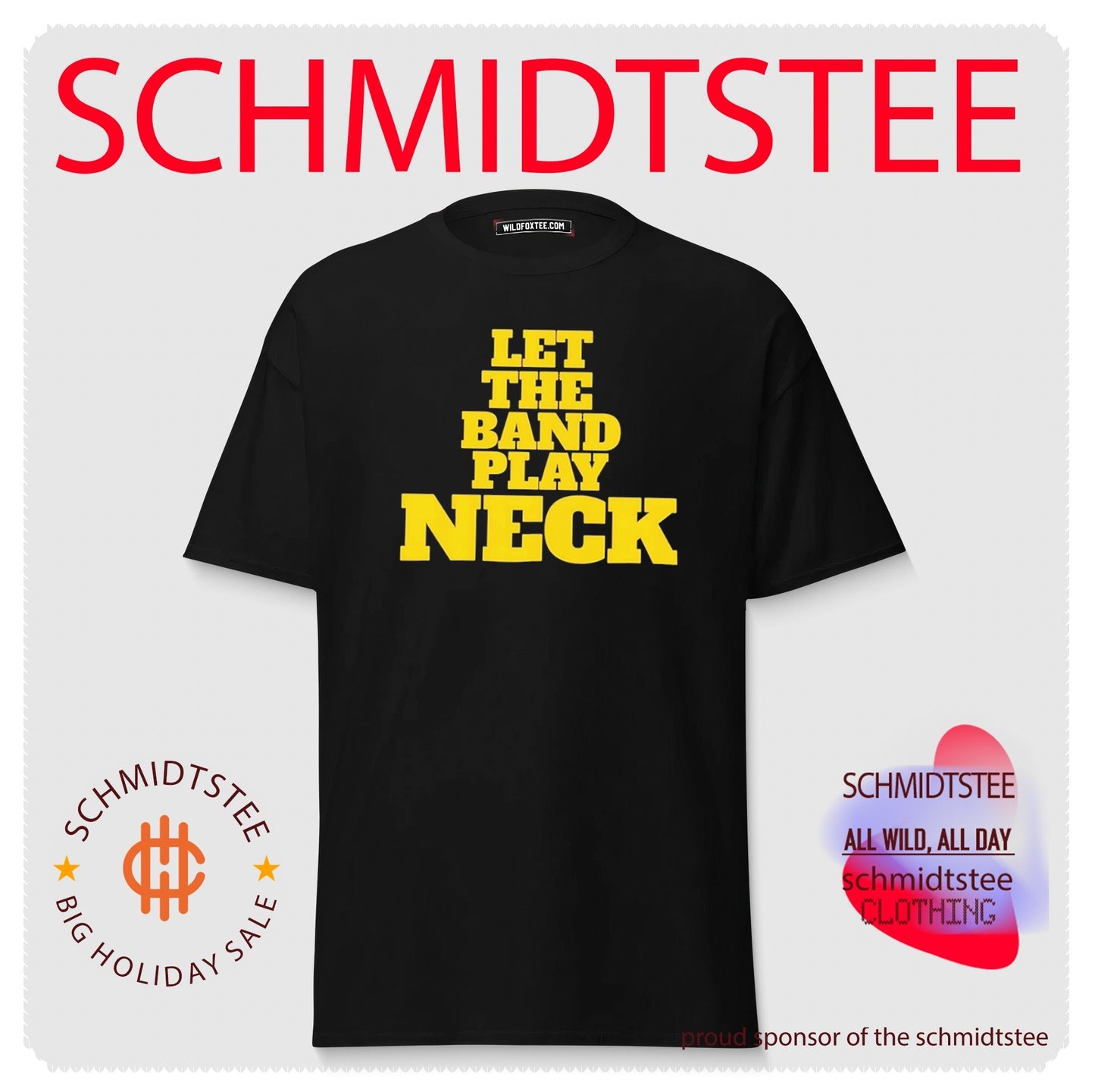 Tiger Nation Let the Band Play Neck LSU shirt