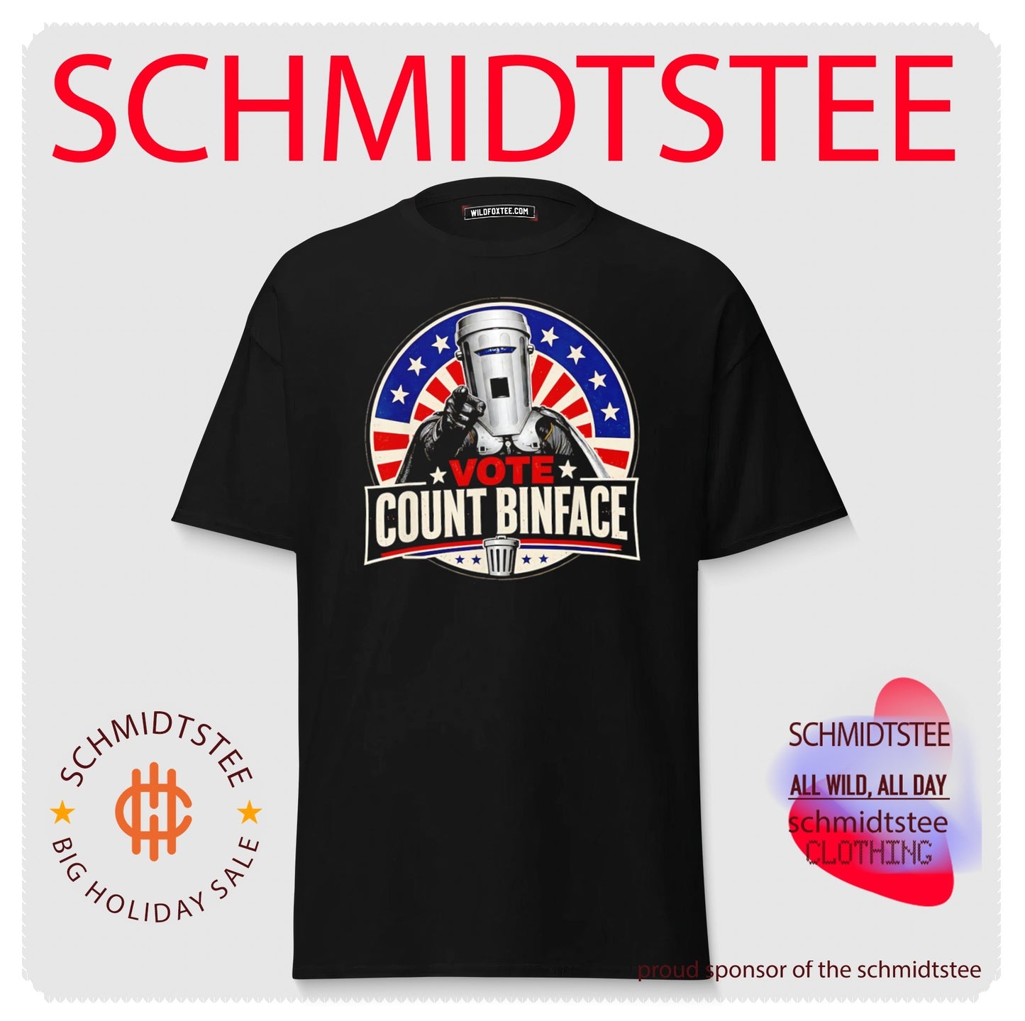 Vote Count Binface UK Politics Shirt