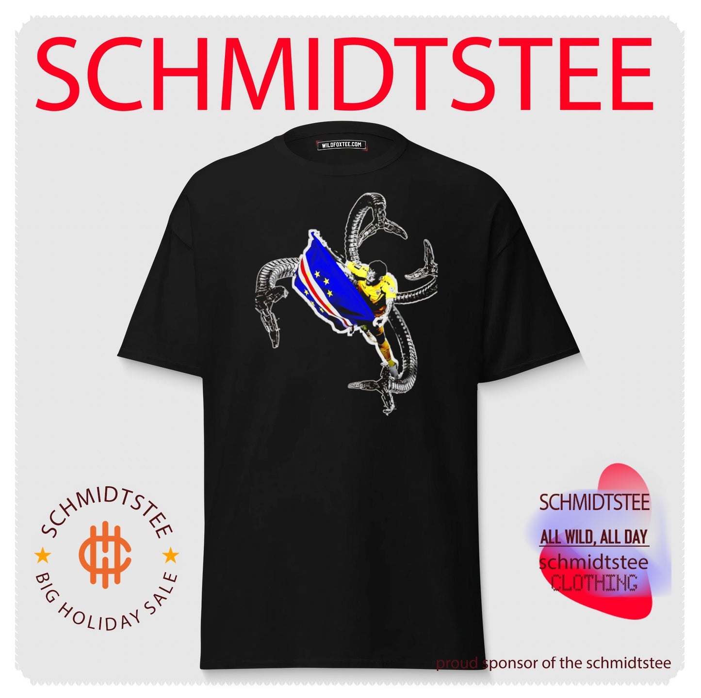 Vozinha Cape Verde National Team Doctor Octopus Mashup shirt