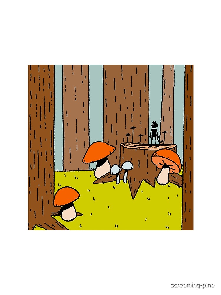 Mushroom forest by screaming-pine