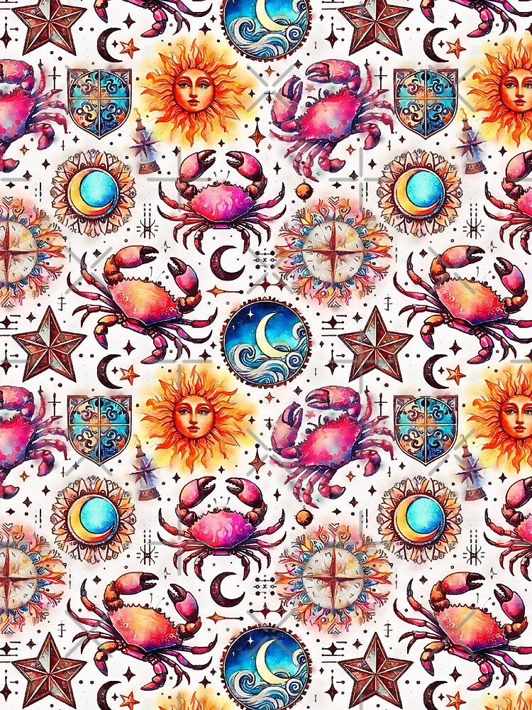 Cancerian Constellations by pinebluedesign