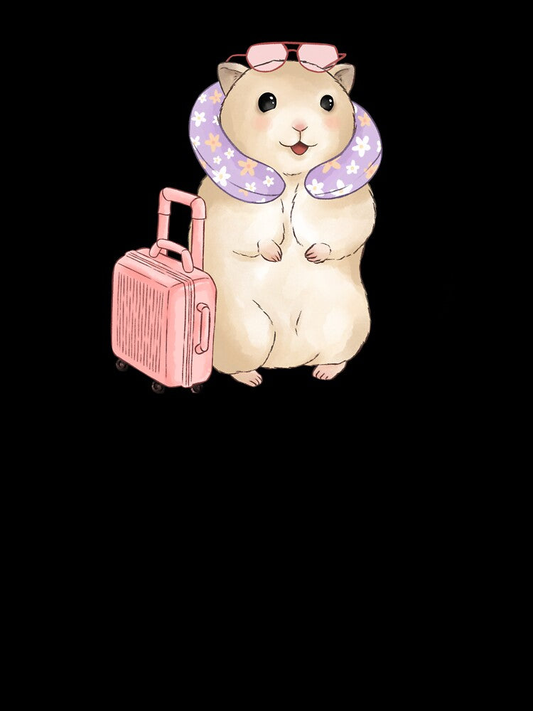 Hamster on Vacation by Peach Frog