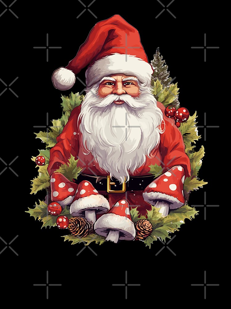 Santa Claus in the forest by RetroPrints