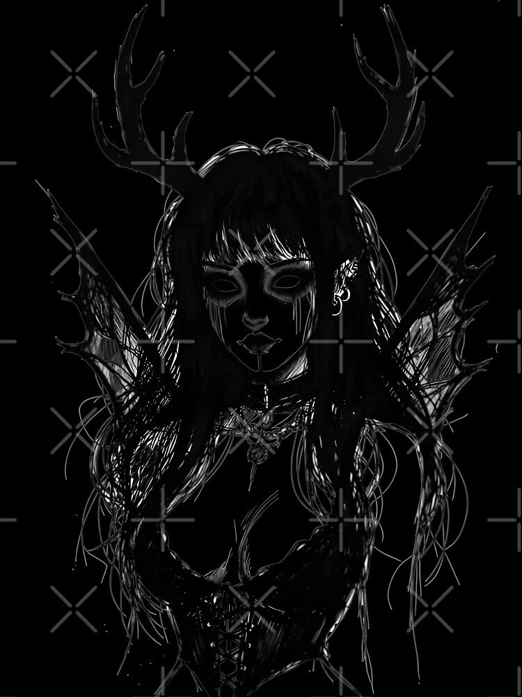 Nocturnal Forest Fairy by Velvet Vulcan Art