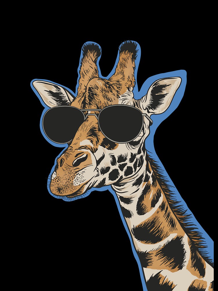 Good Vibes Giraffe by btwjulis