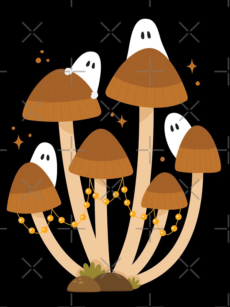 Halloween Boos and Shrooms by TryingToSparkle