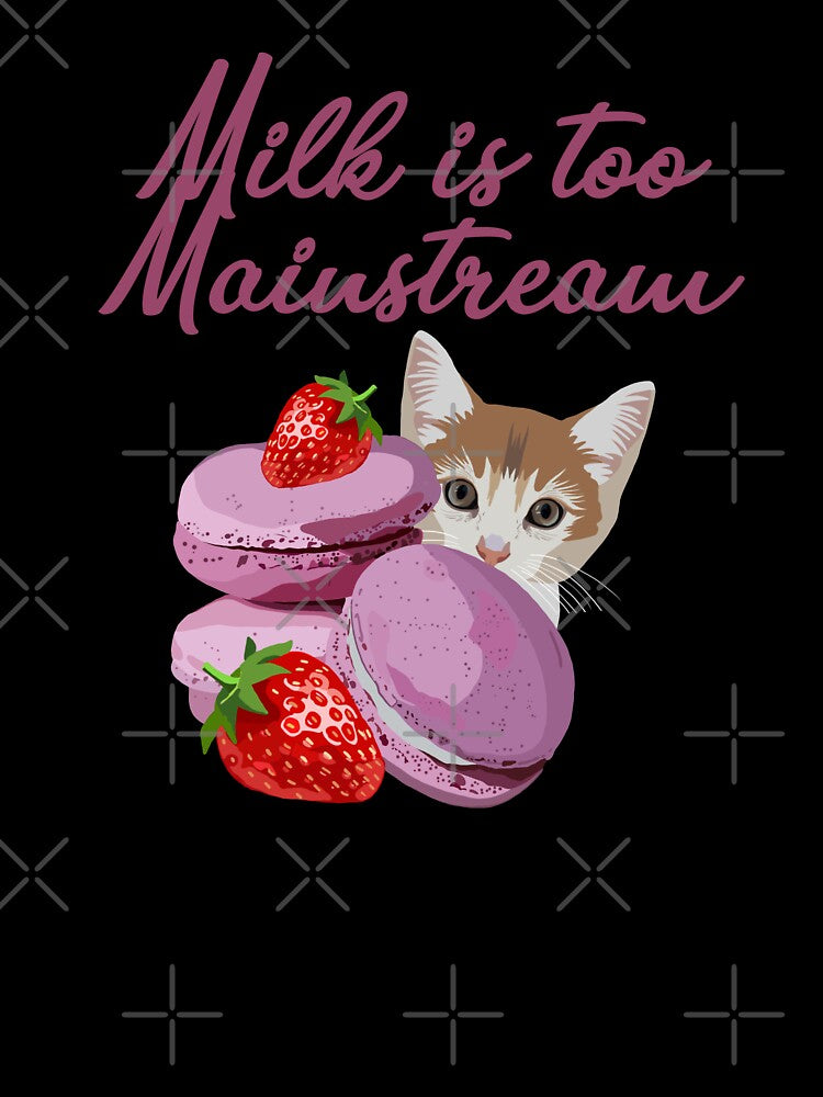 Best days are meowdays Macarons cat by smoochugs