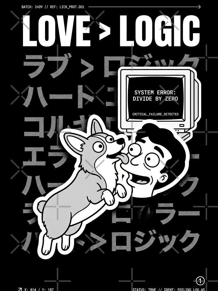 Corgi Love Over Logic System Error by Flying Doggo