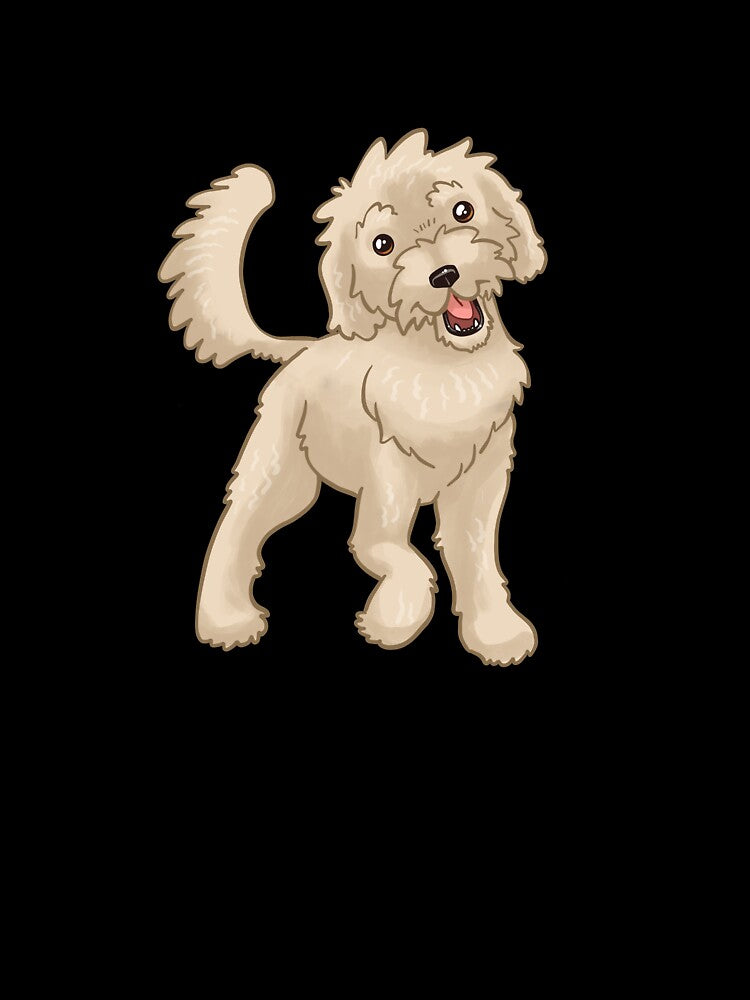 Cute Goldendoodle Doodle Dog by showersnack