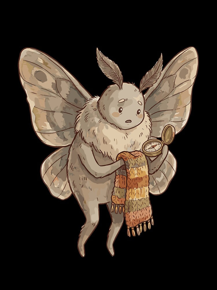 Cryptidcore: Mothman's Lost Compass by bapupa