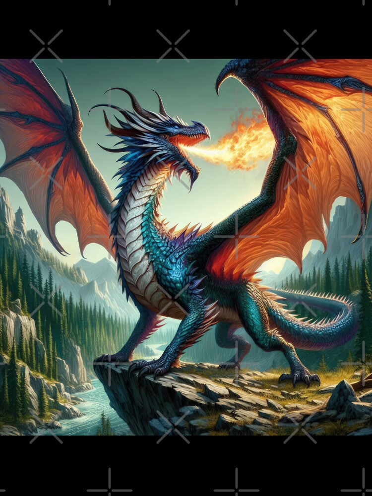 Fire-Breathing Dragon by Expressions-Sel