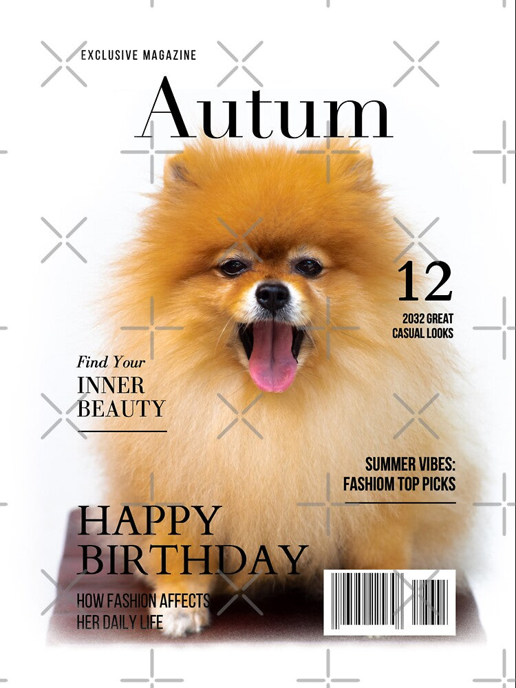 The Autum birthday-cute by Weather gifts