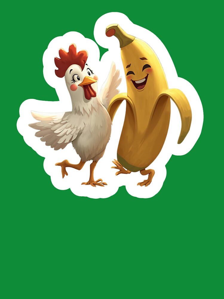 Cute Chicken Banana Dance by madebyjulia7