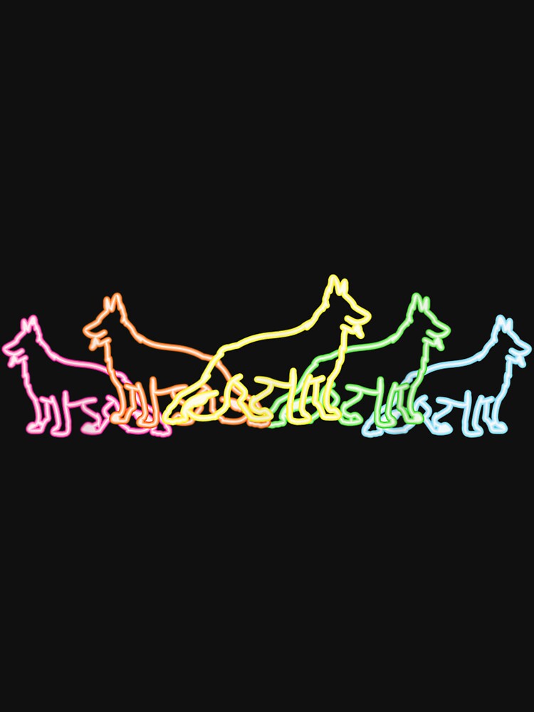 80s Retro German Shepherds Gift German Shepherd by BrockSly