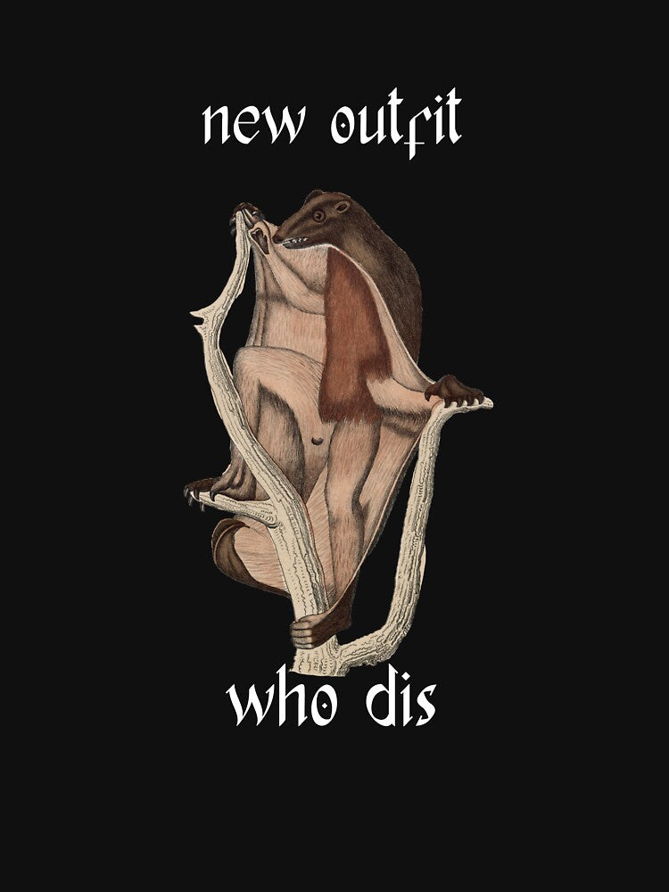 New oufit who dis Flying Lemur meme by mooncakekaro