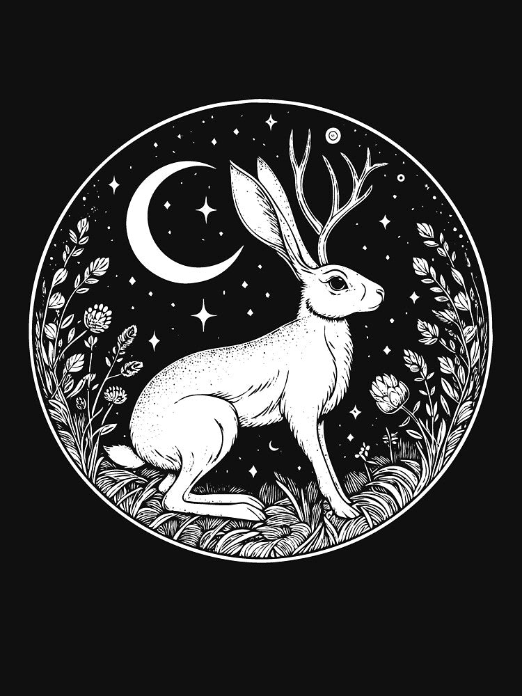 Jackalope – The legendary creature from the USA by RetroMaritalArt