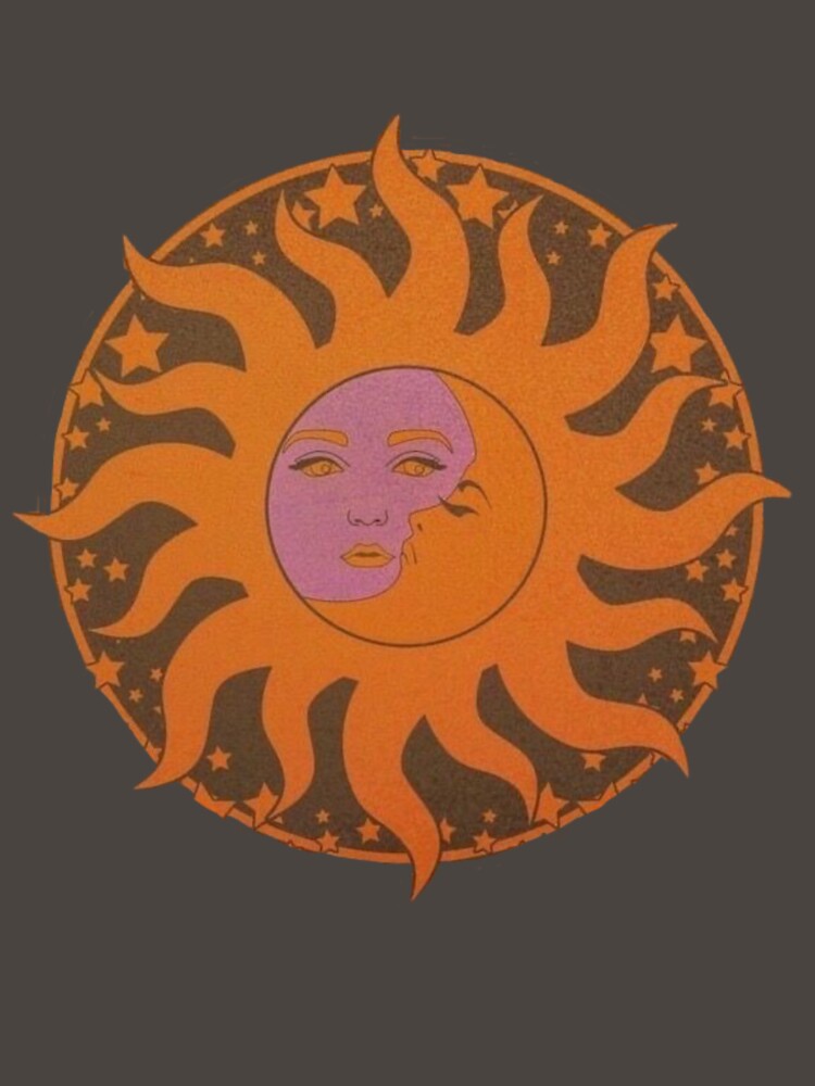 Celestial sun and moon by BrontesWhimsyStore