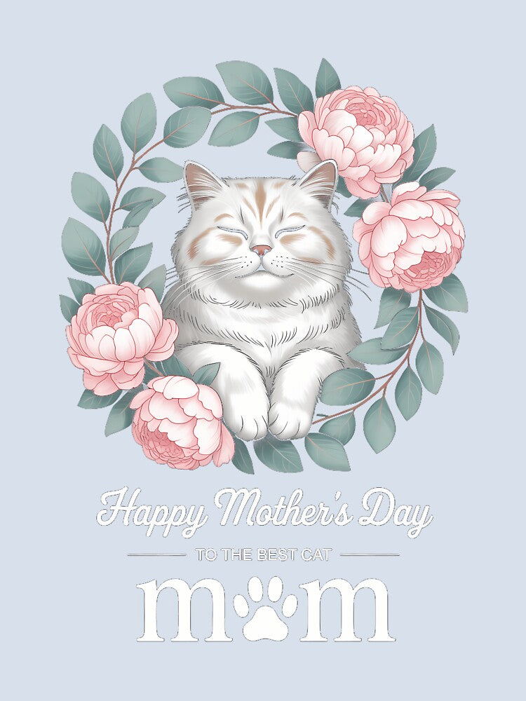 Happy Mother's Day To The Best Cat Mom Mothers Day Cat Lover by VENOM0RIOT