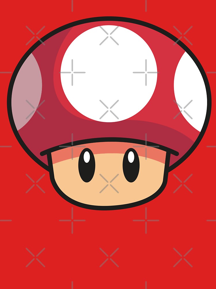 Mushroom Head Cute Character | Whimsical Forest Cartoon Design by MerlinWear