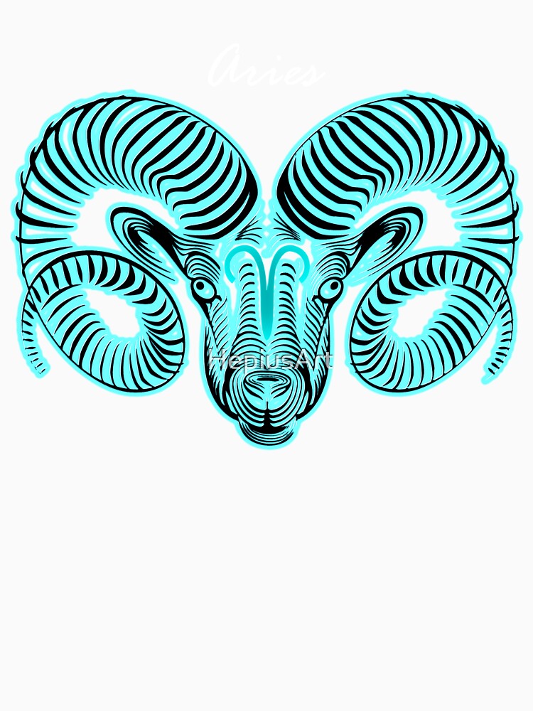 Aries Zodiac Sign by HepiusArt