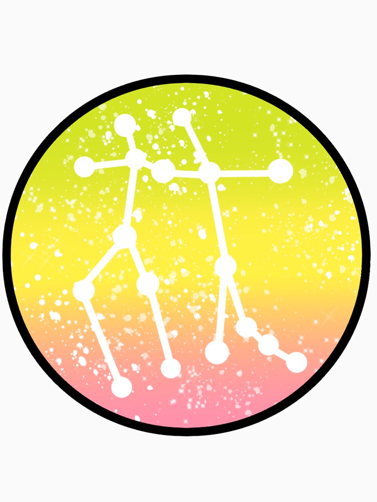 Zodiac Sign: Gemini Star Constellation by Dahky's Creations