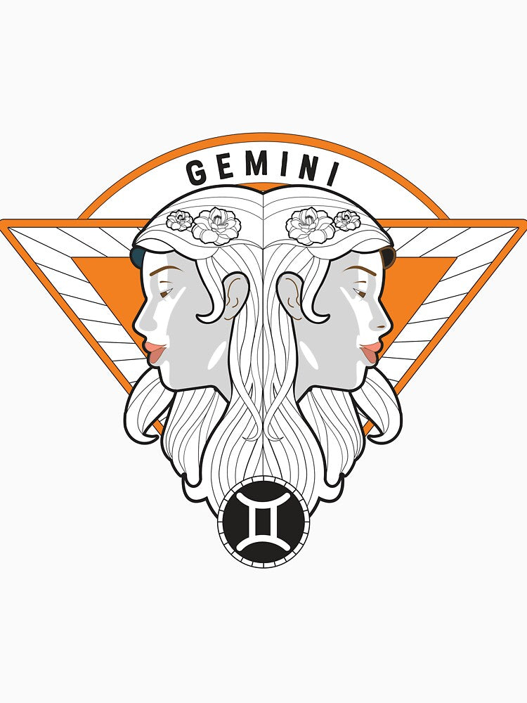 GEMINI The Twins Zodiac Starsign by Carina Parry Studios