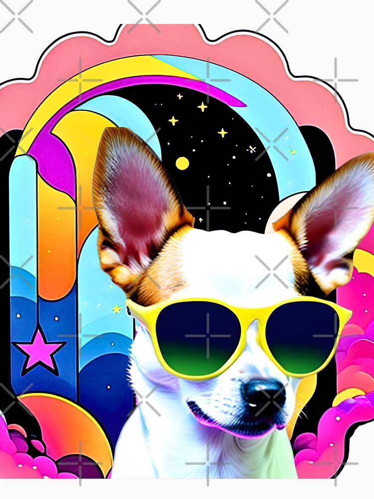 Cute Cool Dog love by Chutipol
