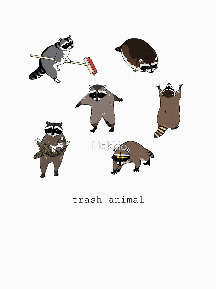 Trash animal by Hokkio