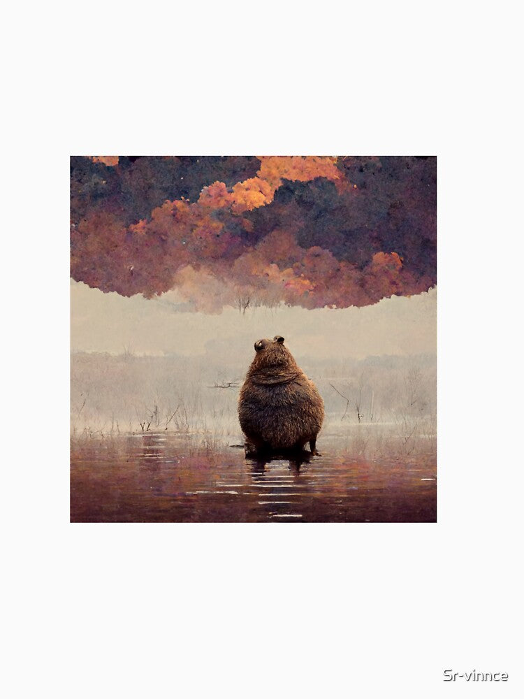 The depressed capybara by Sr-vinnce