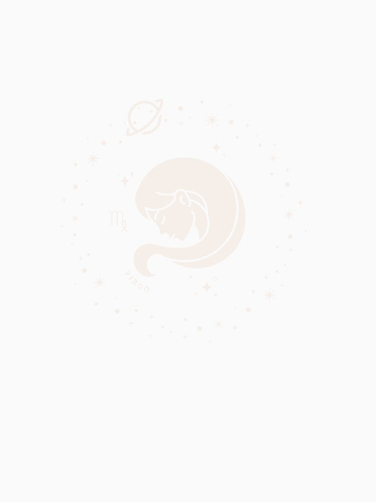 Virgo Mystic And Magical Zodiac Sign Stylish Design by OWMIA