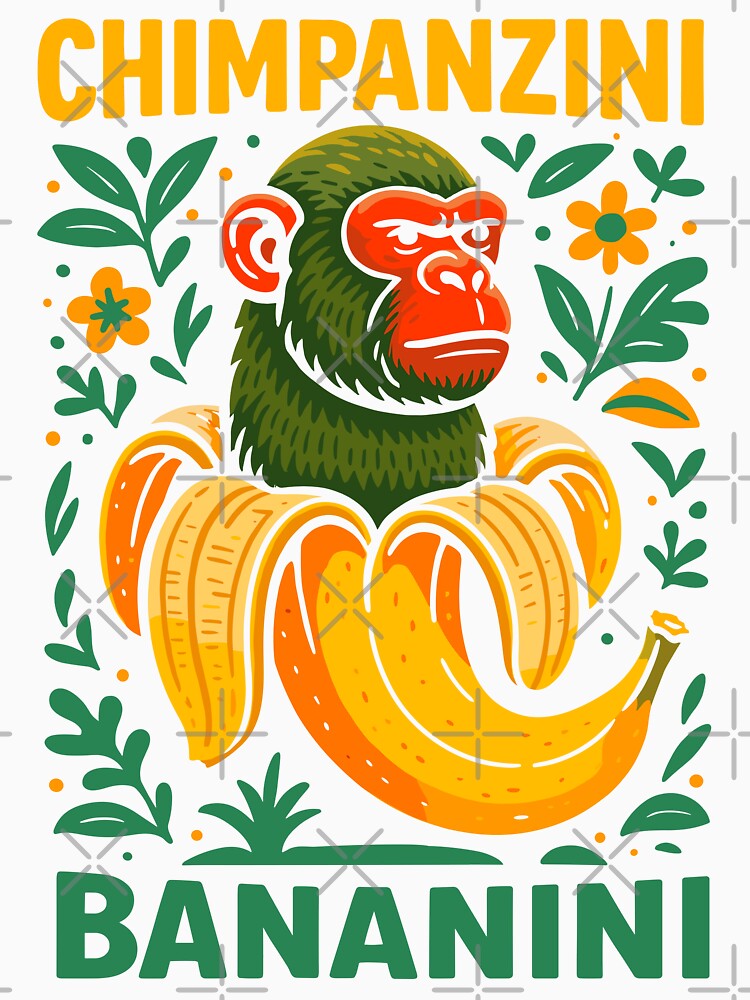 Chimpanzini Bananini Italian Brainrot Memes Dark by Sitchko