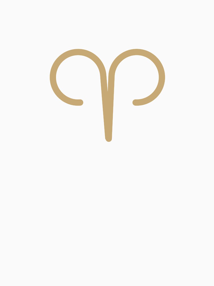 Aries Zodiac Symbol by Merchgard